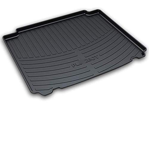 Aieryu Alfombrillas para Maletero para Coche para Peugeot 407 2011-2019, Trasero Bandeja de Forro de Maletero Impermeable Antideslizante Alfombrilla Protectora de Carga Accesorios de Interior