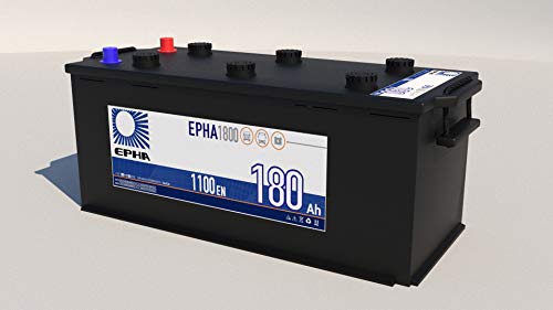 Bateria arranque camión y autobús EPHA1800 180Ah 1100A +IZQ