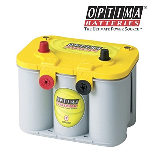 Batería Arranque Optima YELLOWTOP Ytu 4.2 AGM 55 Ah 870 A polos Central