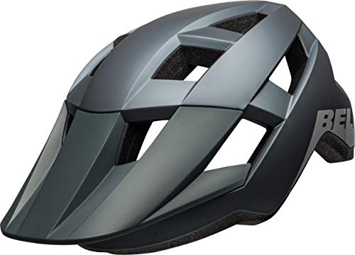 BELL Spark Casco para Bicicleta de montaña, Unisex Adulto, Gris Mate, Talla única