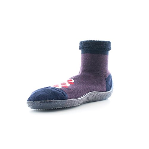 Berthe Aux Grands Pieds - Zapatillas de estar por casa para niña Morado morado