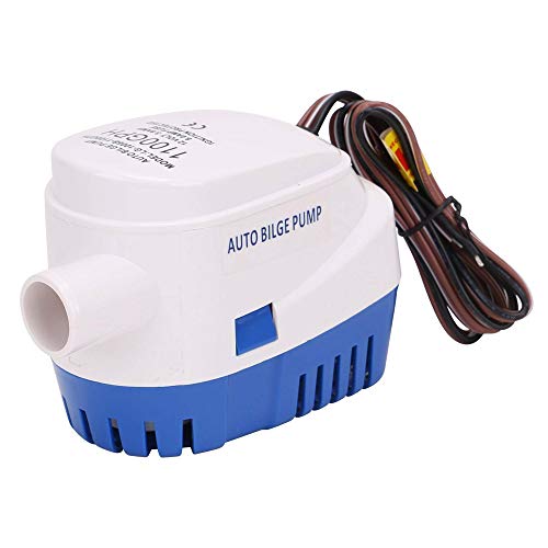 Bomba De Sentina Automática De 1100-12V Control Motor De Imán Permanente Bajo Ruido Bajo Consumo De Energía Bomba De Achique De Súper Potencia Adecuado para Yates De RV