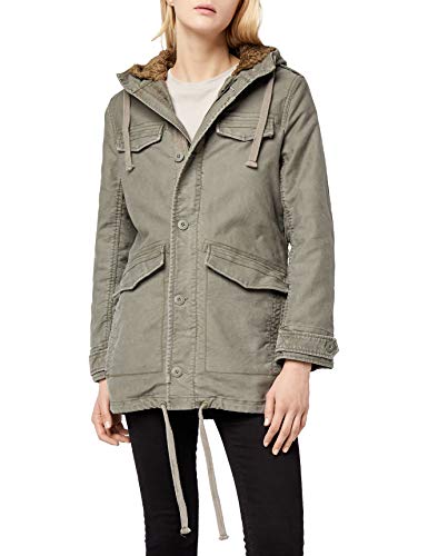 Brandit Haley Parka, Verde (Olive 1), L para Mujer