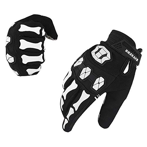 BRZSACR Guantes de Bicicleta con función de Pantalla táctil para Montar al Aire Libre, Bicicleta de montaña, Motocicleta, Guantes de Dedos completos