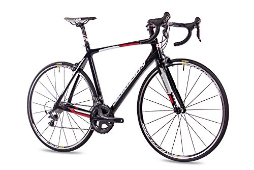 CHRISSON Bicicleta de carreras profesional de carbono Pro Road Team de 28 pulgadas con 20 G Shimano ULTEGRA de 61 cm.