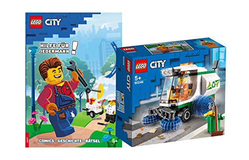 Collectix Lego City 60249 - Barredora de calles y ayuda para todo el mundo, a partir de 5 años