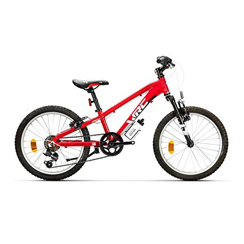 Conor WRC Invader SUSP 20" Bicicleta, Niños, Rojo (Rojo), Talla Única