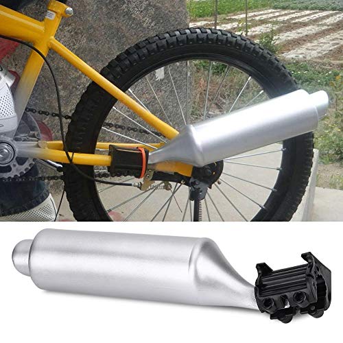 Dispositivo del Tubo de Escape de la Bici, Tubo de Turbo de la Bici del Efecto de Sonido de la turbina de Ciclo de la Moda con Las Tarjetas