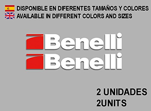 Ecoshirt 7A-C49L-TLGU Pegatinas Stickers Benelli F85 Aufkleber Decals Autocollants Adesivi, Blanco