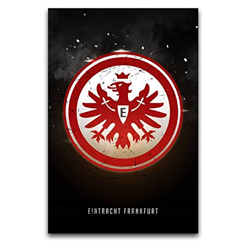 Eintracht Frankfurt, impresiones modernas, decoración artística de pared, sin marco, para sala de estar, dormitorio, hoteles, baile, clubes de ocio, 40 x 60 cm