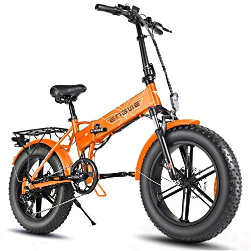 ENGWE EP-2 Pro - Bicicleta de montaña plegable (750 W, 20 pulgadas), color naranja oscuro