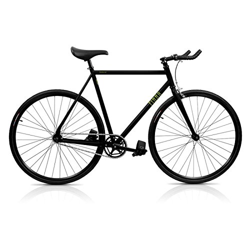 Finna Cycles Fastlane Bicicleta, Unisex Adulto, Negro (Dark Black), S