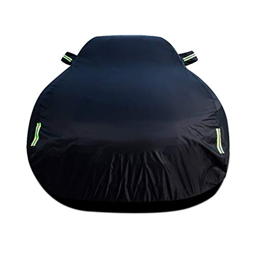 Fundas para Coche Compatible con Bentley Continental GT/Convertible Funda Protectora para Exterior Cubierta para Coche Cubierta Auto Impermeable paño de Coche (Color : Negro, Size : Continental GT)