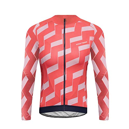 Future Sports UGLYFROG Maillot Ciclismo Hombre, Maillot Bicicleta Hombre, Camiseta Ciclismo con Manga Larga