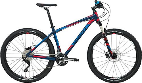 Giant Talon 0 LTD 27 - Bicicleta de montaña (5 pulgadas), color azul oscuro, azul y rojo (2016), 48