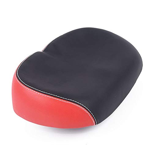 GLOVEY Sillin Bicicleta Montaña, Wide Big Bum Bike Bicicleta Extra Comfort Sporty Soft Pad Cushion Saddle