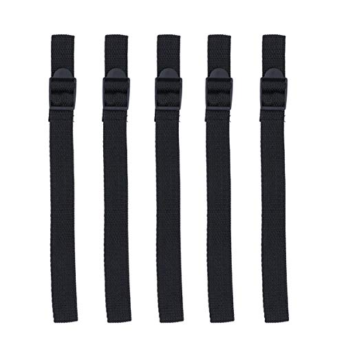 HEALLILY 5pcs Correa de bastón de Trekking Walking ski Stick muñequeras Correas Anti-Drop Stick Carrier Strap para Exteriores