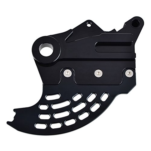 KIILING Protector de Guardia de Disco de Freno Trasero para Beta 200RR 300RR 2T Enduro Racing 2013-2021 350RR 430RR 480RR 4T Enduro Racing 2015-2021 (Color : Black)