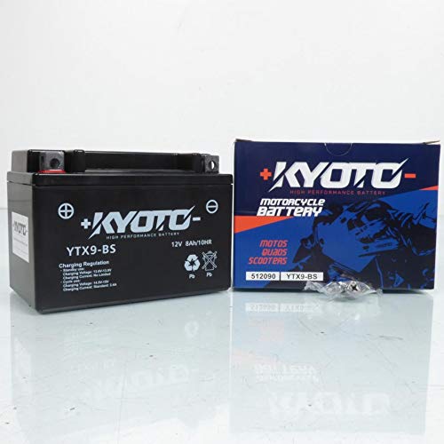 Kyoto - Batteria per moto Benelli 300 BN 302 ABS 2017-2019 YTX9-BS SLA / 12 V 8 Ah