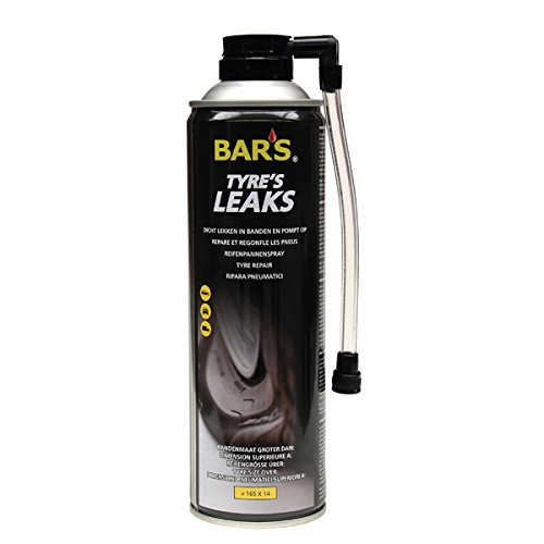 Lampa BL405080, Bar's Tyre's Leaks - Aerosol inflador y reparador de neumáticos, 500 ml