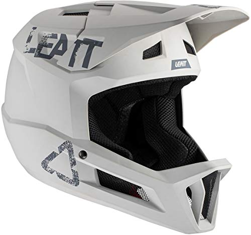 Leatt Casque MTB 1.0 DH Casco de Bici, Unisex Adulto, Gris Acero, Extra-Large