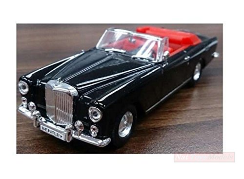 LUCKY Die Cast Model Compatible con Bentley S2 Convertible Black 1:43 DIECAST LDC43214BK