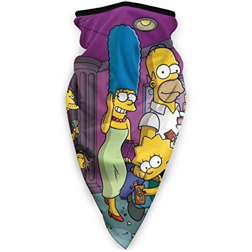 lymknumb Simpsons Cartoon Anime cover Headband Bandana - Outdoor Headwear, Scarf Bandanna, Wide, Headwrap Balaclava Tube Multifunctional