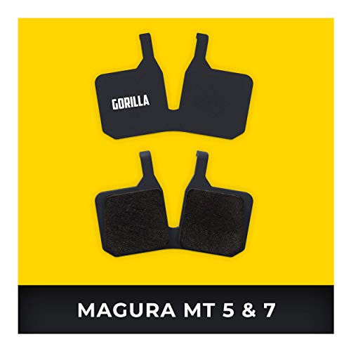 Magura Pastillas de Freno MT-5 MT-7 Type 9 para Freno de Disco Bicicleta I Orgánico I Alto Rendimiento I Durable & Ajuste Pastillas de Freno Bicicleta