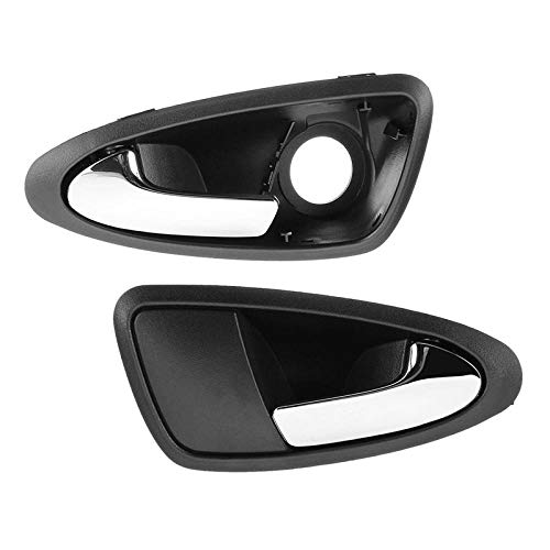 Manija de puerta interior interior de coche delantera izquierda derecha apta para Seat Ibiza 6J1837113A 6J1837114A 2009-2012 accesorios de automóvil-Left_Right