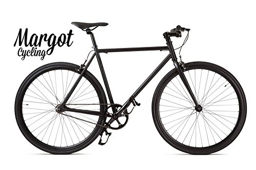 Margot Cycling Europa Bici Fixie – Fixed Bike Modelo: Matt Black. Talla: 58