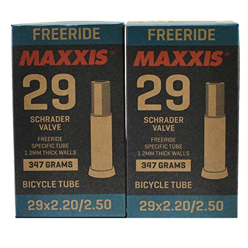 Maxxis FREERIDE 29x2.2-2.5 tubo interior para bicicleta Schrader AV, 2 unidades, STB2039-2