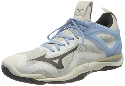 Mizuno Wave Mirage 3, Zapatilla de Balonmano Mujer, Blancanieves/Dshadow/Afalls, 37 EU