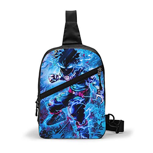 My Hero Academia Midoriya Izuku Bolso bandolera unisex para gimnasio, entrenamiento, viajes, actividades al aire libre, deportes, bolsa de hombro