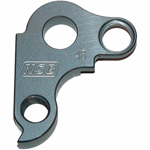 NSB Commencal 12 mm Pata De Marchas para Marco Unisex, Plata