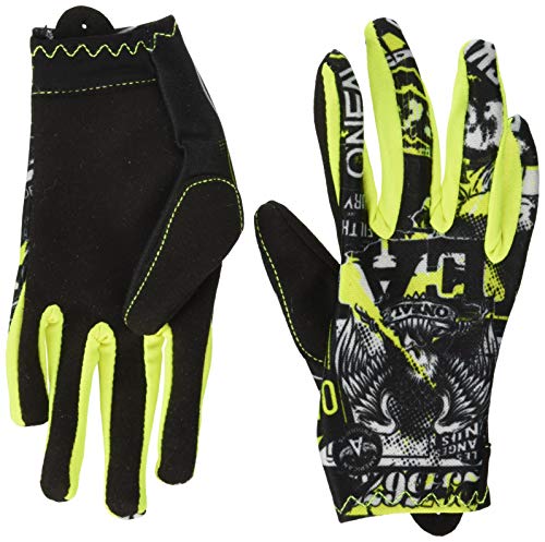 O'Neal 0388-023 Guantes para Bicicleta, Mb, Descenso, Dh y Mx, XS, Amarillo