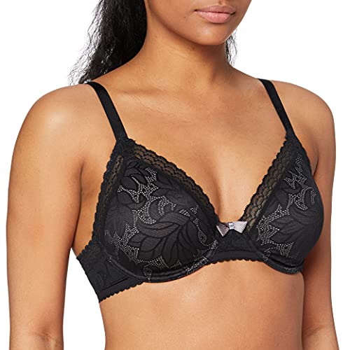 Playtex Invisible Elegance BH Sujetador, Negro (Schwarz 1001), 4D (Taglia Produttore: 85D) para Mujer