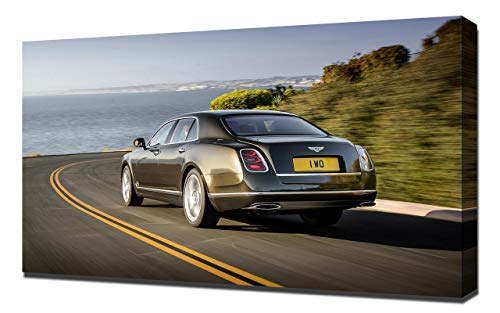 Pyramid International - Lienzo decorativo para pared, diseño de Bentley-Mulsanne-Speed V4-1080