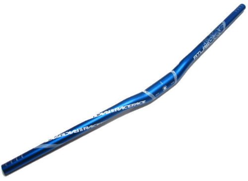 Race Face Atlas 1/2 - Manillar para Bicicletas (Downhill, Bicicleta de Carreras, Atlas, Freeride), Color Azul, Talla 31.8x785mm