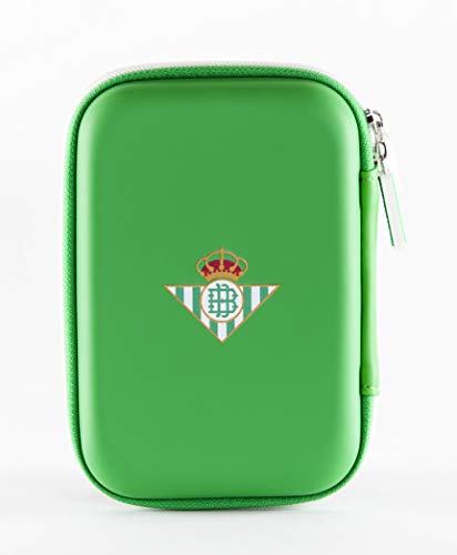 REAL BETIS BALOMPIE 1- Funda universal para HDD, discos duros, powerbank, cables, auriculares y accesorios tecnológicos.