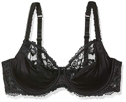 Sassa Bügel-BH_24443 Sujetador, Negro (Schwarz 500), 85B para Mujer