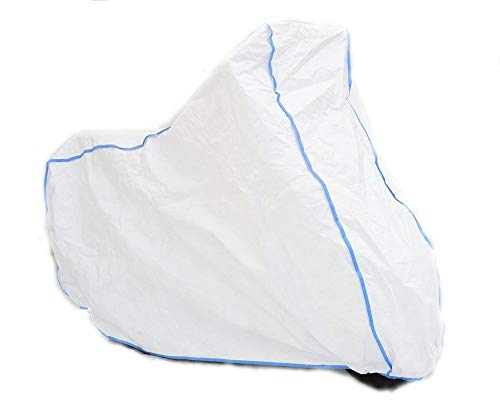 Savfy Motor Bike Cover Beta Ark LC RR con parabrisas en blanco con almacenamiento bolsa exclusiva en Tyvek