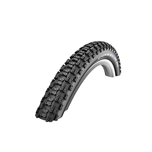 Schwalbe Mad Mike aro rigido Cubierta para Bicicleta 20x2.125, Unisex, Negro