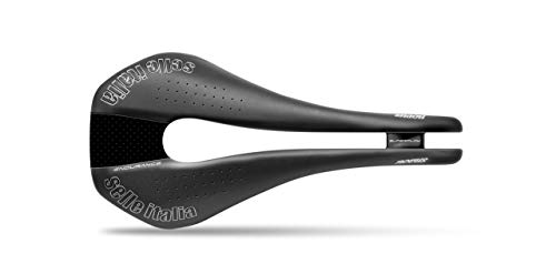 Selle Italia - Sillìn Bicicleta de Carretera Novus Endurance TM Superflow, Rail Manganese Tubo Ø7, Sillìn Road Perfomance Duro-tek, Ultra Comfort Gel