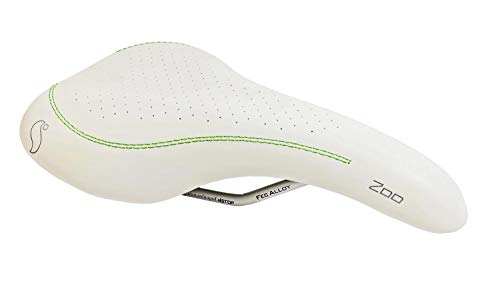 Selle Italia Zoo - Sillín de Bicicleta para Hombre y Mujer, Color Verde, tamaño para los Hombres