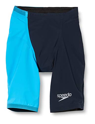 Speedo LZR Elite 2 Jam V2 Am Niño Traje De Baño De Natación, Hombre, Marino/Japón Azul, 27