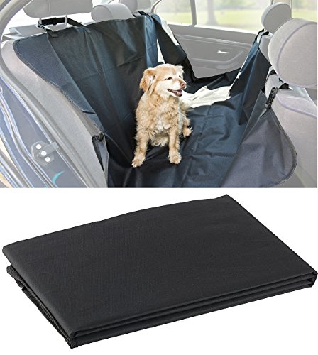 Sweetypet Cubierta para Coche: Manta Protectora de Coche para Perros, para Asiento Trasero y baúl, 145 x 145 cm (Perros Manta Protectora automóvil Asiento Trasero)