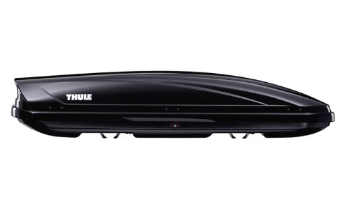 Thule Motion 600 Cofre de Techo/Baúl de Techo/Baúl portaquipajes 320L Negro - Accesorio para Coche (670 mm, 1900 mm, 420 mm, 16 kg)