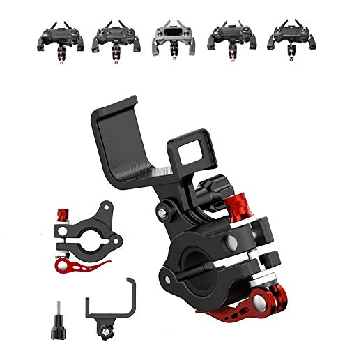 Tineer Soporte Universal para Control Remoto, Soporte de Bicicleta para dji Mavic 2 / Mavic Mini/Mavic Pro/Mavic Air/Spark, Accesorios de Clip de Abrazadera de Bicicleta estabilizadora