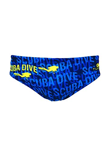 Turbo - Bañador Scuba Dive Flash de Waterpolo Competicion Natación y Triatlón (3XL/40)