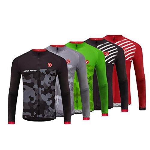 Uglyfrog 2018-2019 Newest MTB Manga Larga del Otoño De Los Hombres Camisetas De Ciclismo Carreras Maillots Bicicleta De Carretera Ropa